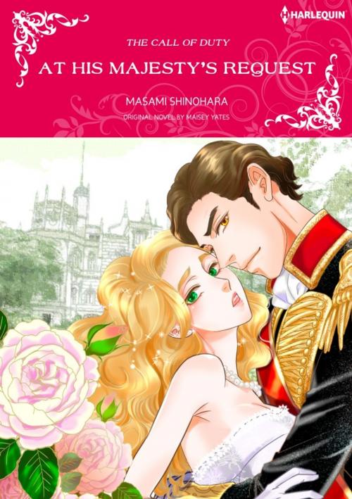 Cover of the book AT HIS MAJESTY'S REQUEST by Maisey Yates, Harlequin / SB Creative Corp.