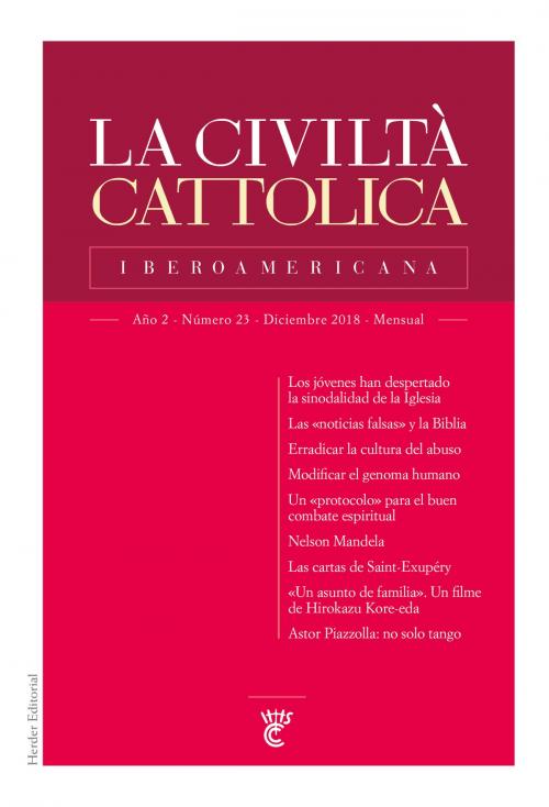 Cover of the book La Civiltà Cattolica Iberoamericana 23 by Antonio Spadaro, Varios Autores, Herder Editorial