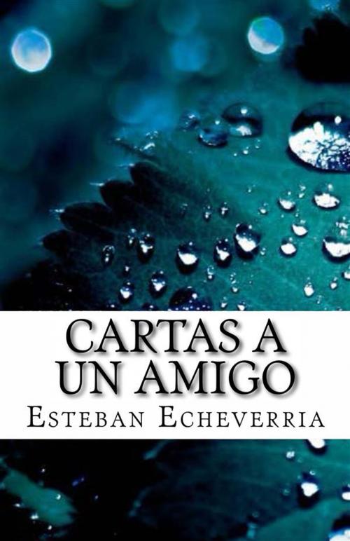 Cover of the book Cartas a un amigo by Esteban Echeverría, Cervantes Digital
