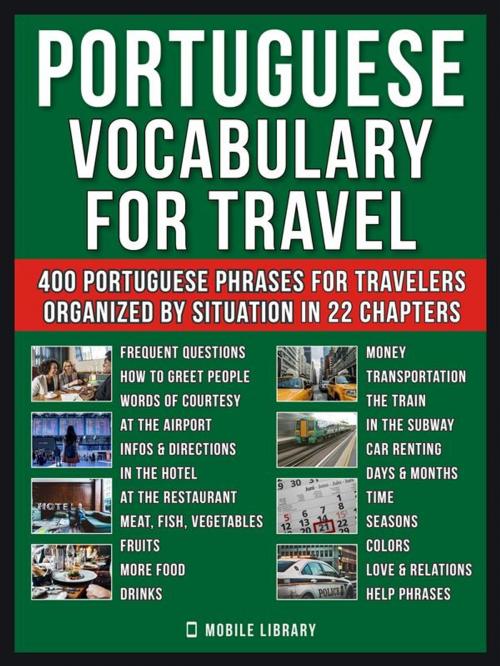 Cover of the book Portuguese Vocabulary for Travel by Mobile Library, Mobile Library