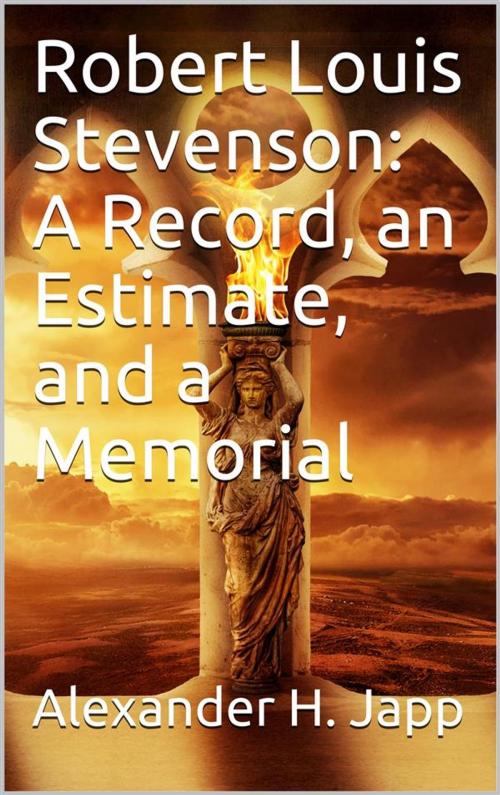 Cover of the book Robert Louis Stevenson: A Record, an Estimate, and a Memorial by Alexander H. Japp, iOnlineShopping.com