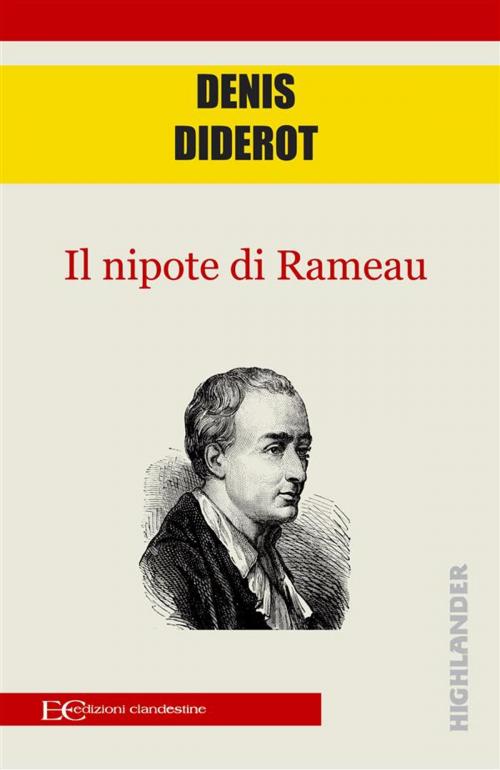 Cover of the book Il nipote di Rameau by Denis Diderot, Edizioni Clandestine