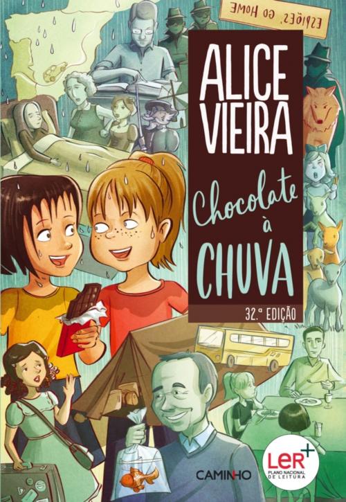 Cover of the book Chocolate à Chuva by Alice Vieira, CAMINHO