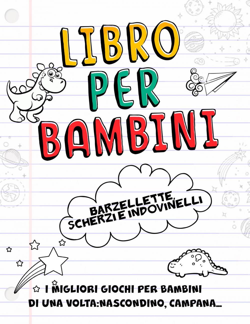 Big bigCover of Libro per Bambini - Barzellette, Scherzi e Indovinelli