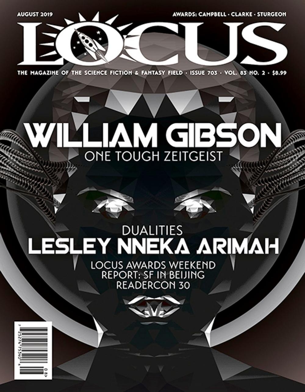 Big bigCover of Locus Magazine, Issue #703, August 2019