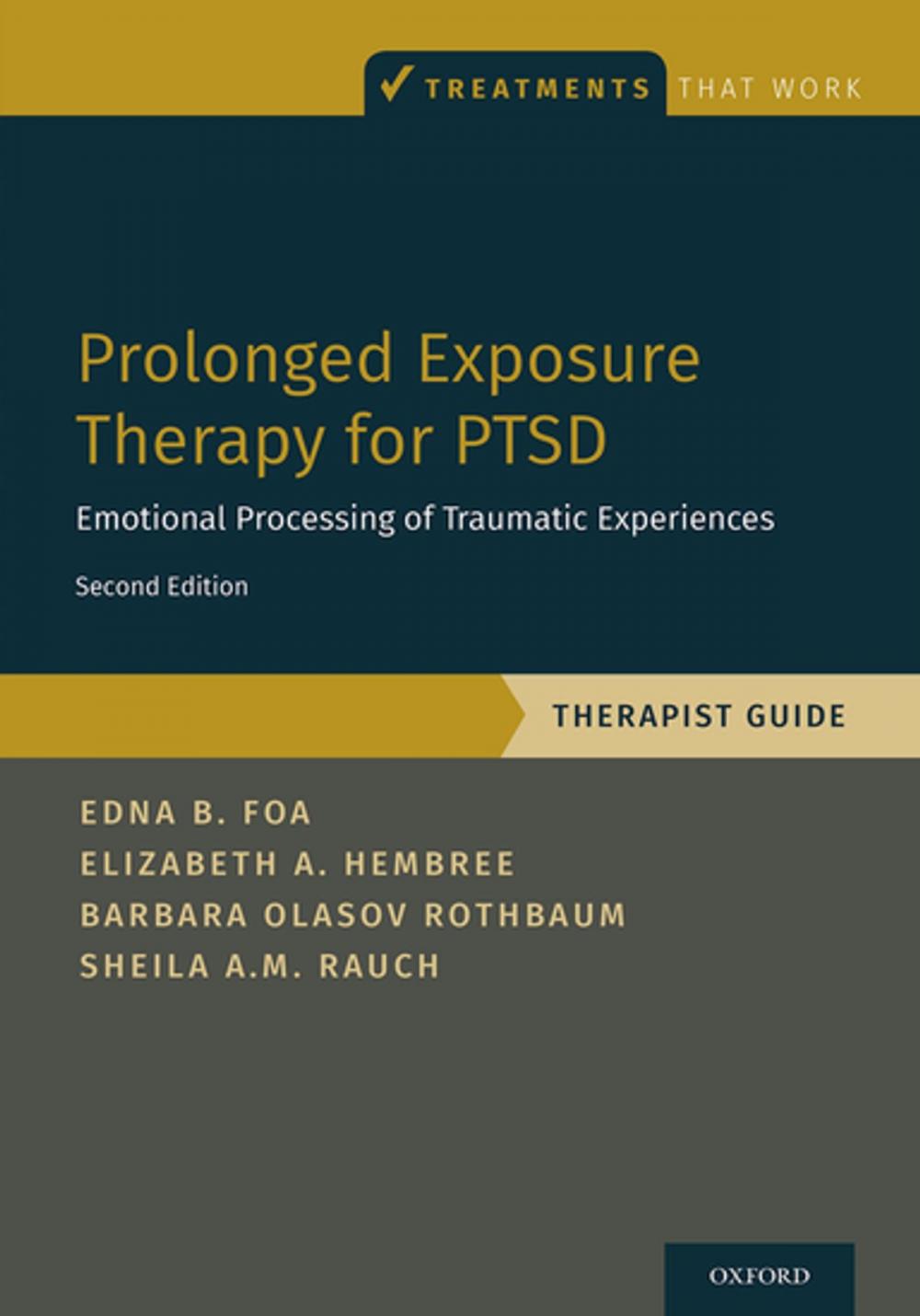 Big bigCover of Prolonged Exposure Therapy for PTSD