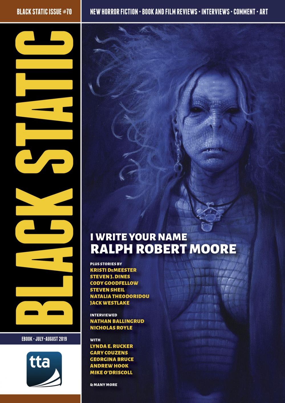 Big bigCover of Black Static #70 (July-August 2019)