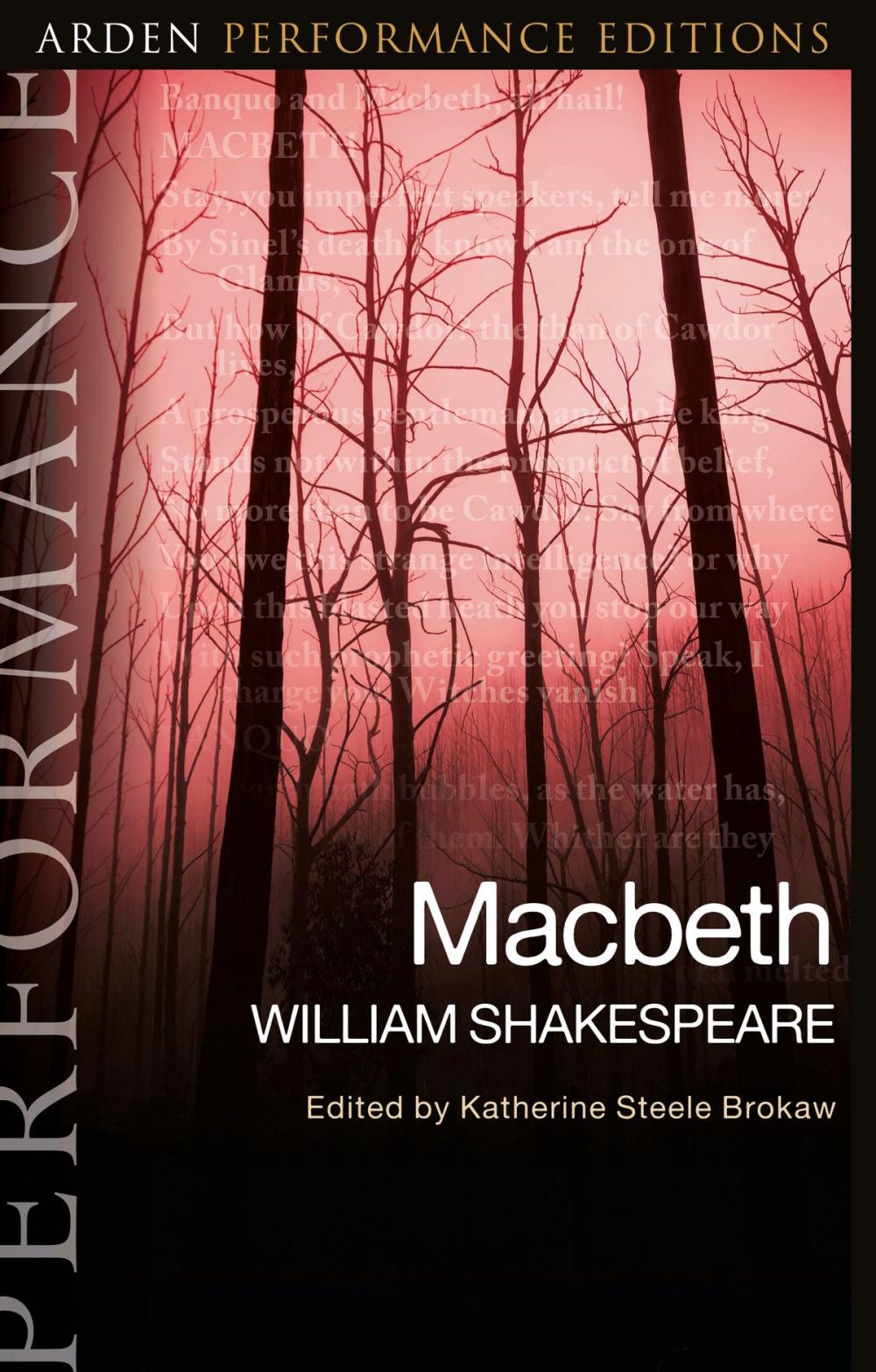 Big bigCover of Macbeth: Arden Performance Editions