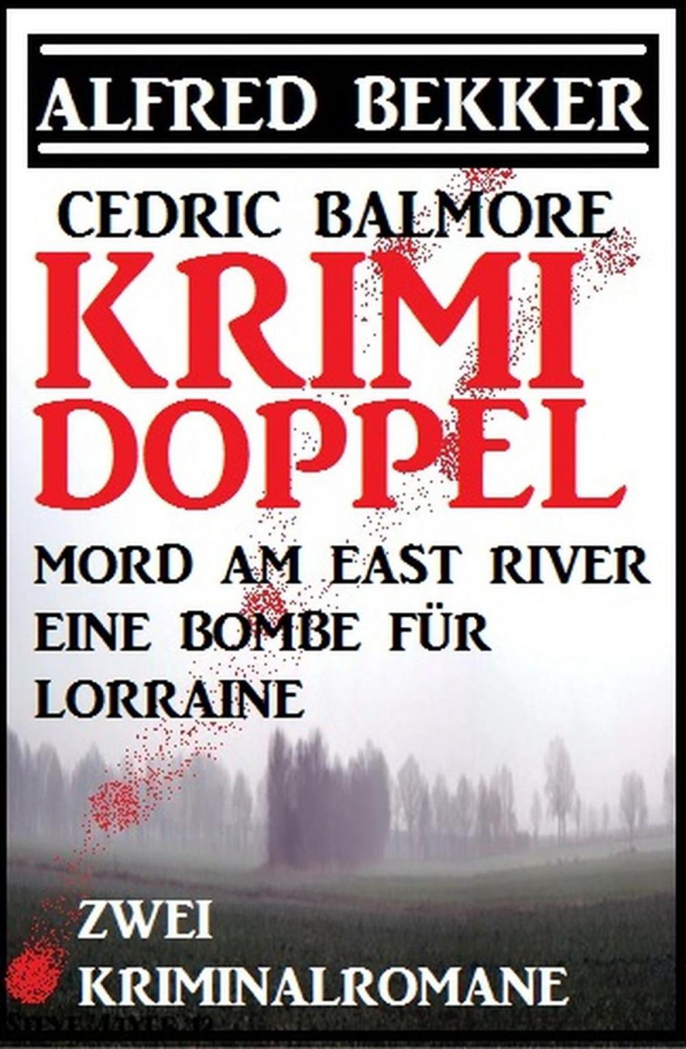 Big bigCover of Krimi Doppel - Mord am East River/Eine Bombe für Lorraine
