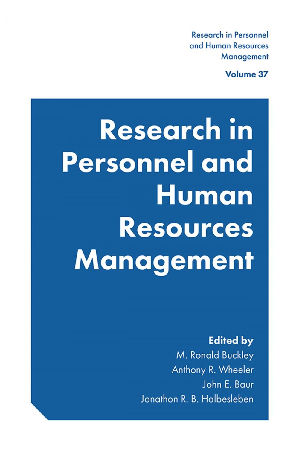 Big bigCover of Research in Personnel and Human Resources Management