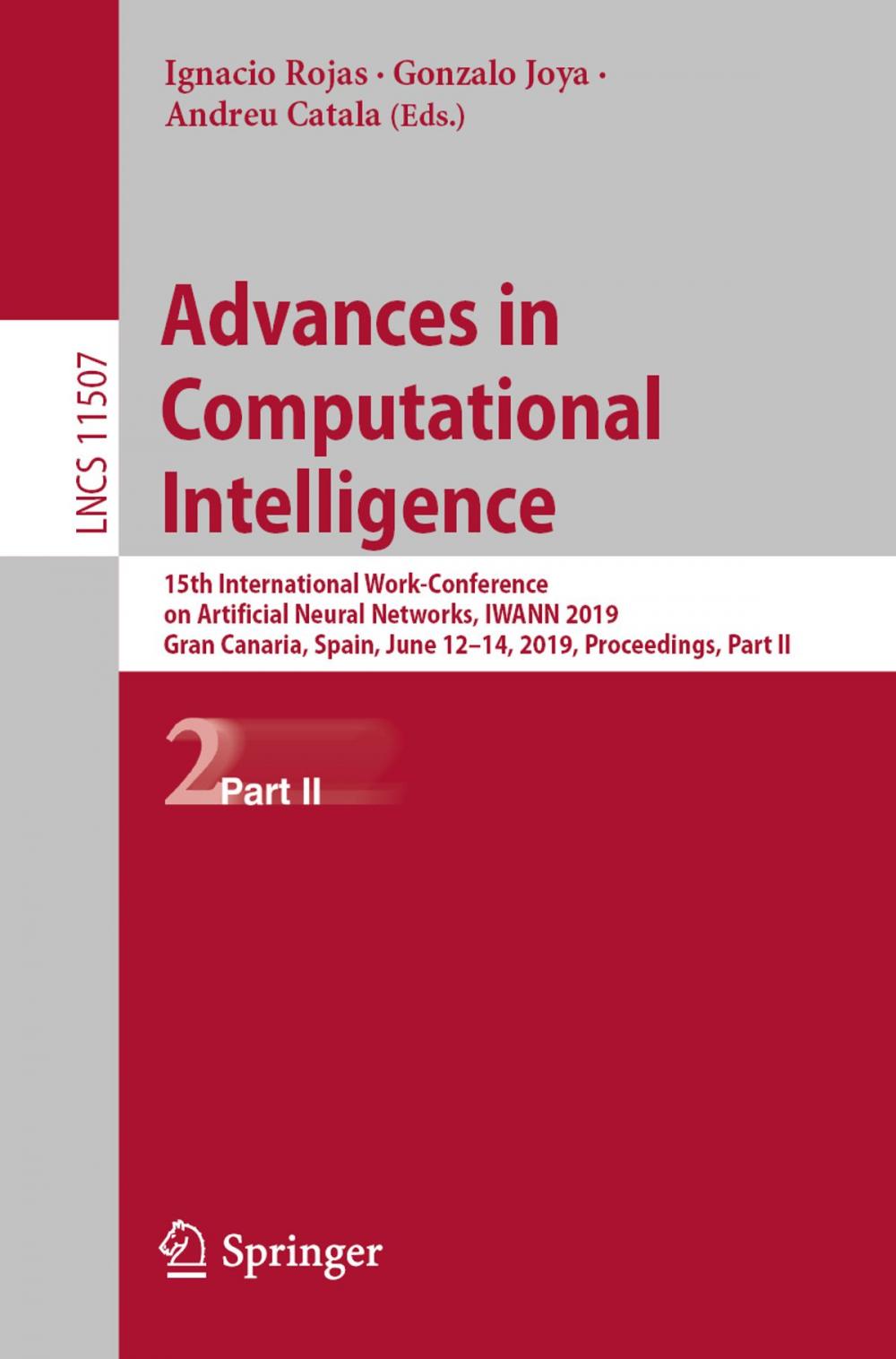 Big bigCover of Advances in Computational Intelligence