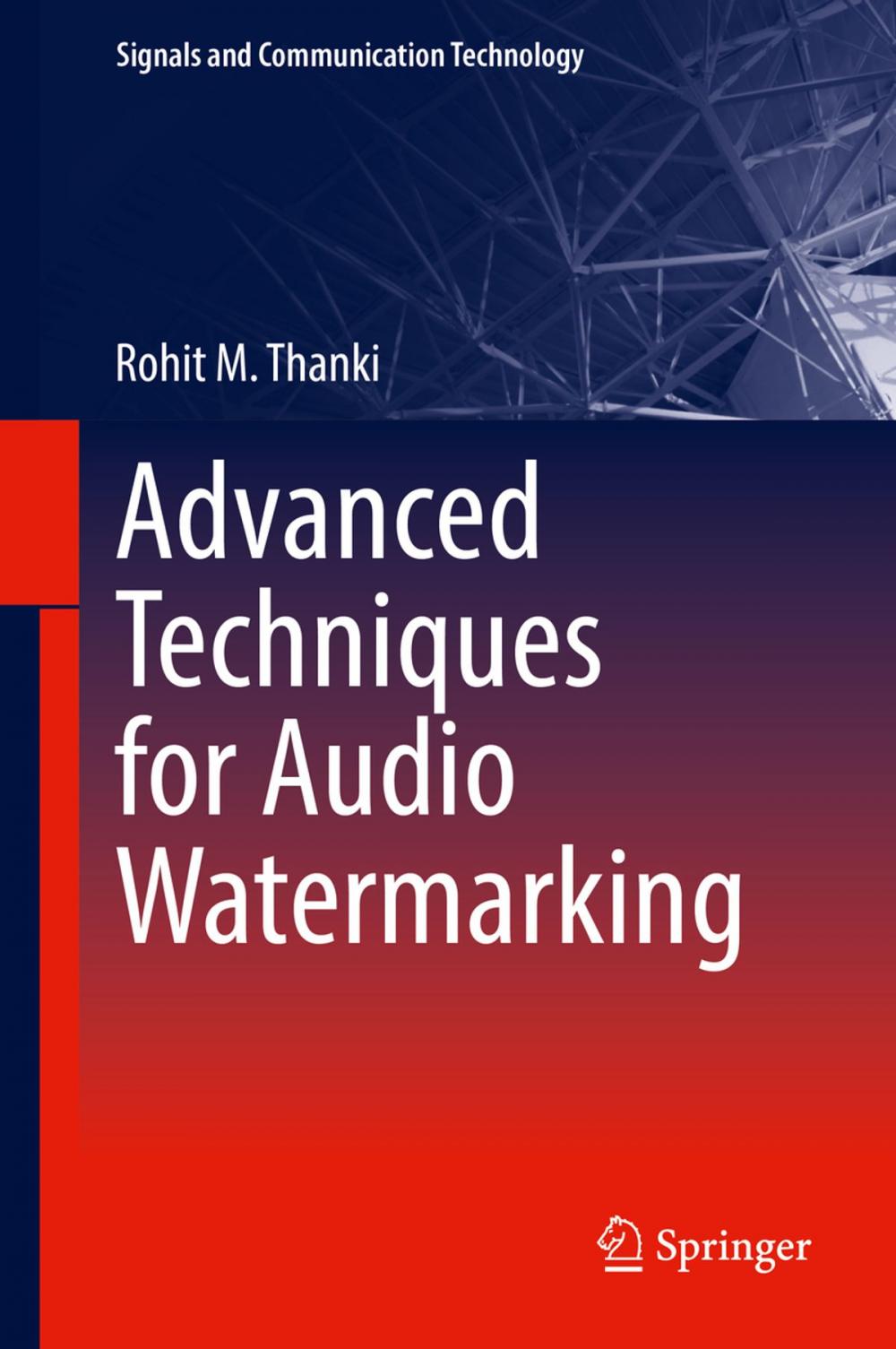 Big bigCover of Advanced Techniques for Audio Watermarking