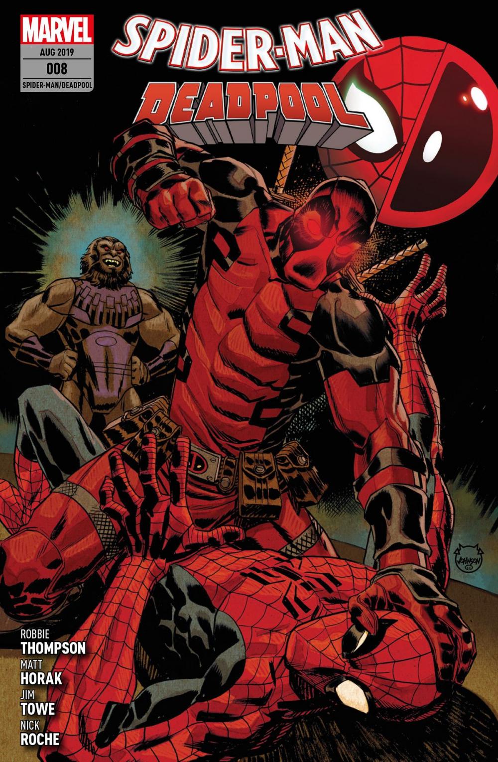 Big bigCover of Spider-Man/Deadpool 8 - Deadpool haut rein