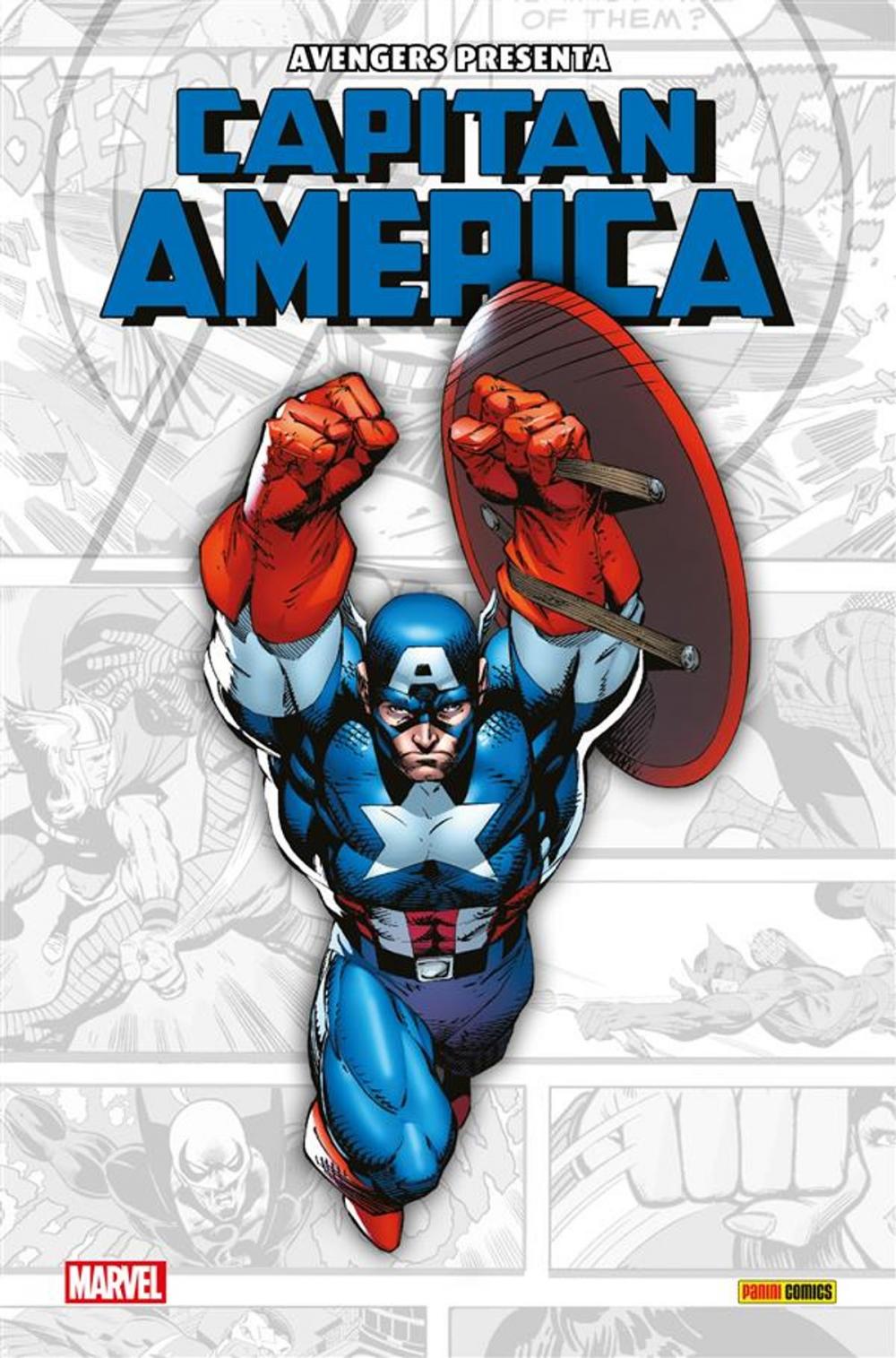 Big bigCover of Avengers Presenta: Capitan America