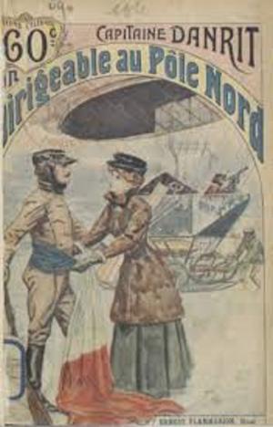 Book cover of Un dirigeable au pôle Nord