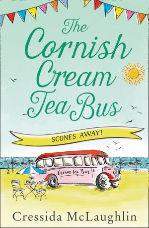 Book cover of Scones Away! (The Cornish Cream Tea Bus, Book 3)