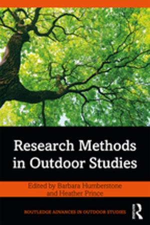 Cover of the book Research Methods in Outdoor Studies by Garry Potter