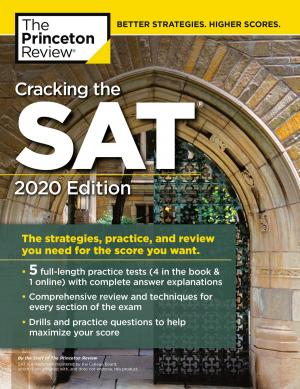 Book cover of Cracking the SAT with 5 Practice Tests, 2020 Edition