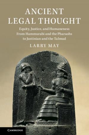 Cover of the book Ancient Legal Thought by Marek Capiński, Ekkehard Kopp, Janusz Traple