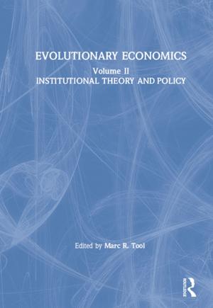 Cover of the book Evolutionary Economics: v. 2 by Erik Hans Klijn, Joop Koppenjan