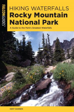 Book cover of Hiking Waterfalls Rocky Mountain National Park