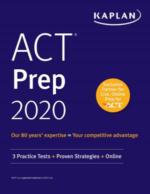 Cover of the book ACT Prep 2020 by Kaplan