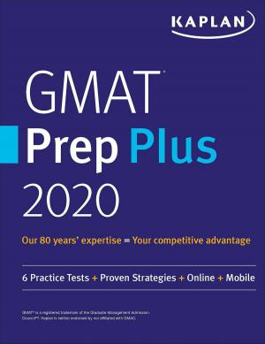 Cover of the book GMAT Prep Plus 2020 by Kaplan