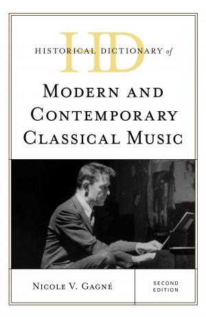 Cover of the book Historical Dictionary of Modern and Contemporary Classical Music by Governo Federal
