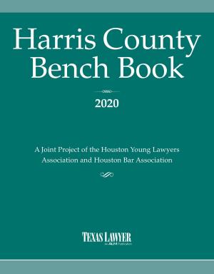 Book cover of Harris County Bench Book 2020
