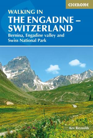 Book cover of Walking in the Engadine - Switzerland