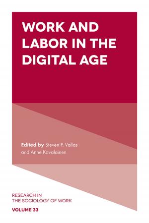 bigCover of the book Work and Labor in the Digital Age by 