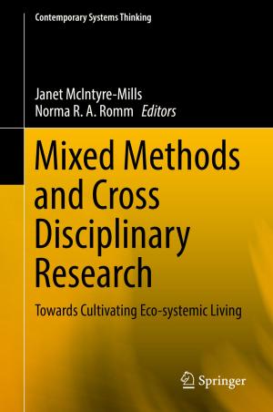 Cover of the book Mixed Methods and Cross Disciplinary Research by Jean-Marc Lévêque, Giancarlo Cravotto, François Delattre, Pedro Cintas