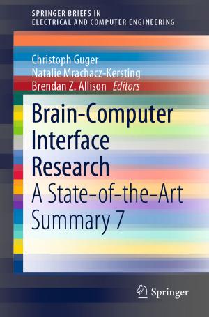 Cover of the book Brain-Computer Interface Research by Clifford S. Ang