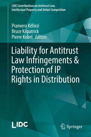 Cover of the book Liability for Antitrust Law Infringements & Protection of IP Rights in Distribution by Jacek Woźny
