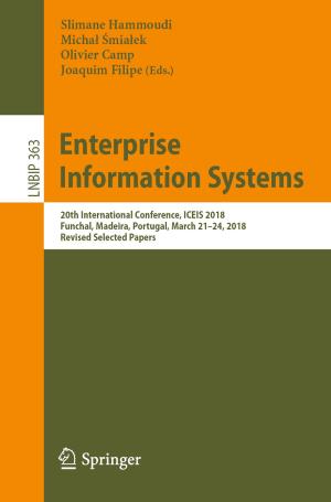 Cover of the book Enterprise Information Systems by Víctor M. Toledo, Manuel González de Molina