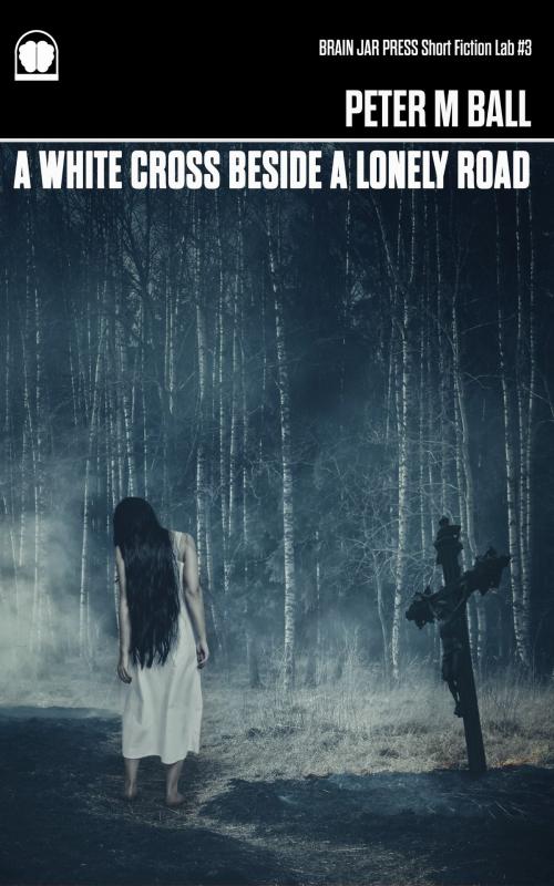 Cover of the book A White Cross Beside A Lonely Road by Peter M. Ball, Brain Jar Press
