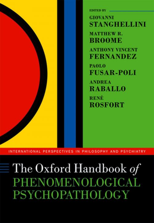 Cover of the book The Oxford Handbook of Phenomenological Psychopathology by , OUP Oxford