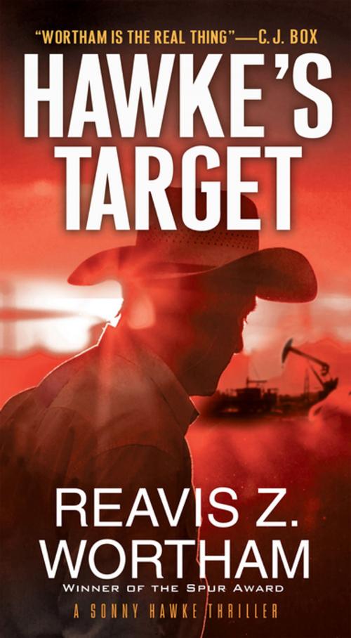 Cover of the book Hawke's Target by Reavis Z. Wortham, Pinnacle Books