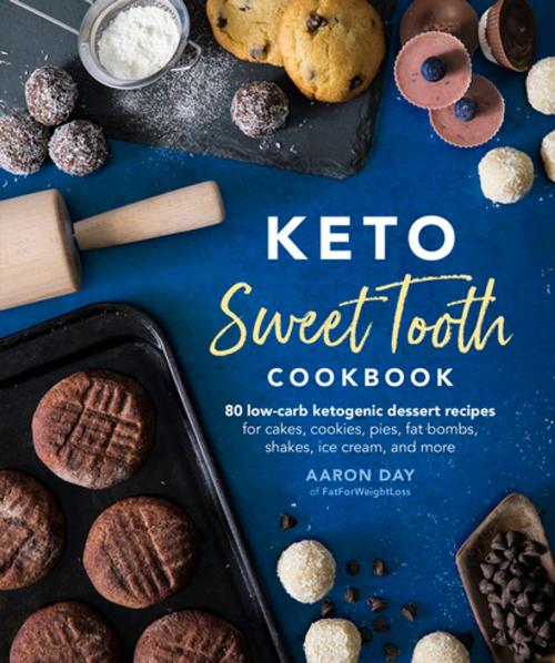 Cover of the book Keto Sweet Tooth Cookbook by Aaron Day, DK Publishing