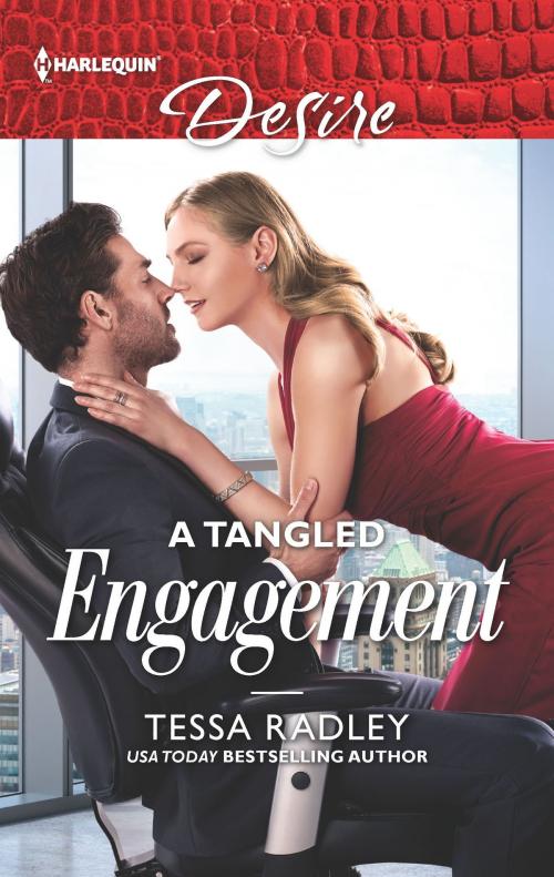 Cover of the book A Tangled Engagement by Tessa Radley, Harlequin