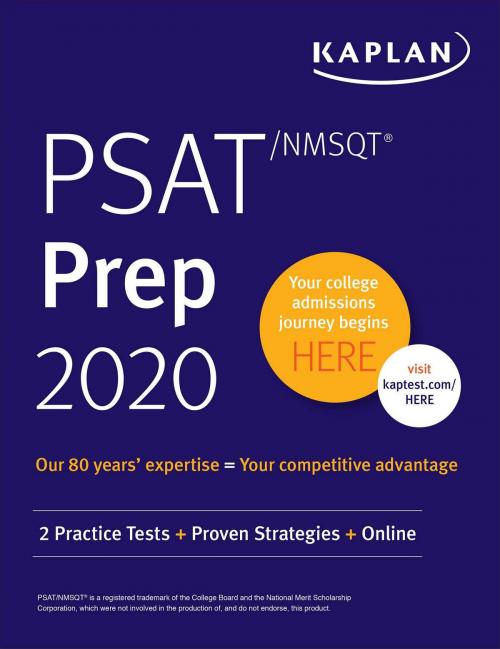 Cover of the book PSAT/NMSQT Prep 2020 by Kaplan Test Prep, Kaplan Publishing