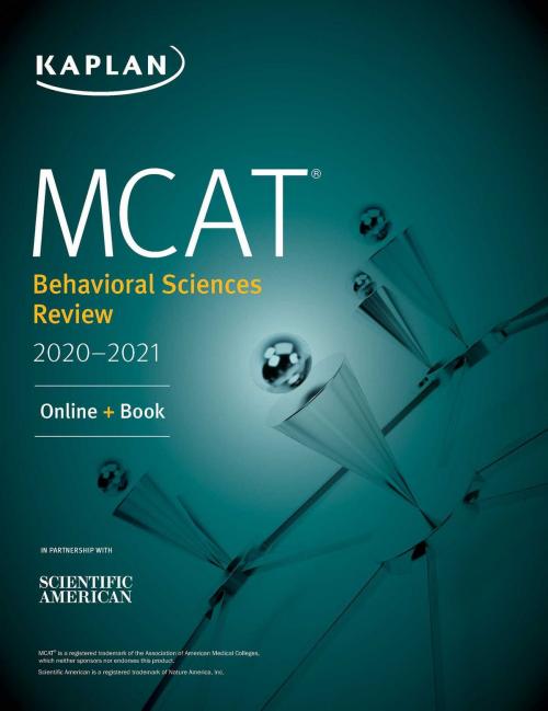Cover of the book MCAT Behavioral Sciences Review 2020-2021 by Kaplan Test Prep, Kaplan Publishing