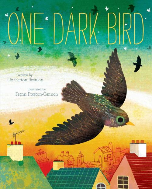 Cover of the book One Dark Bird by Liz Garton Scanlon, Beach Lane Books