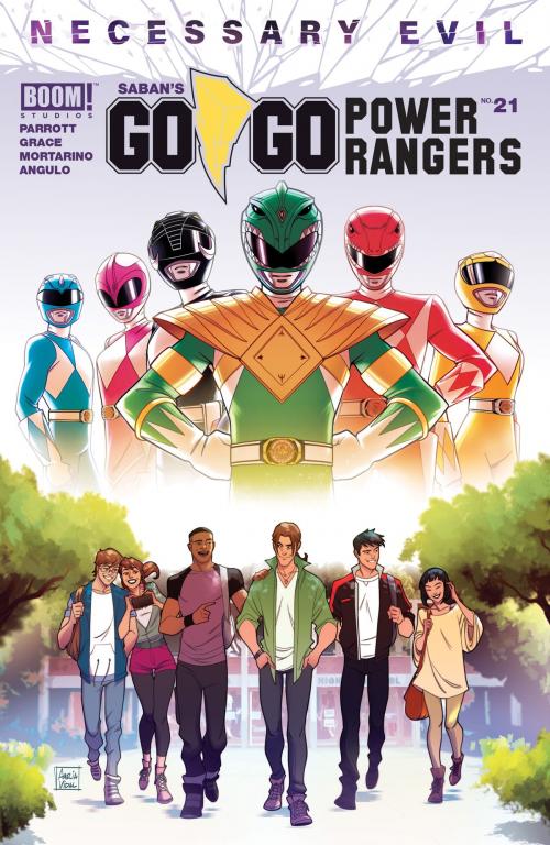 Cover of the book Saban's Go Go Power Rangers #21 by Ryan Parrott, Raul Angulo, BOOM! Studios