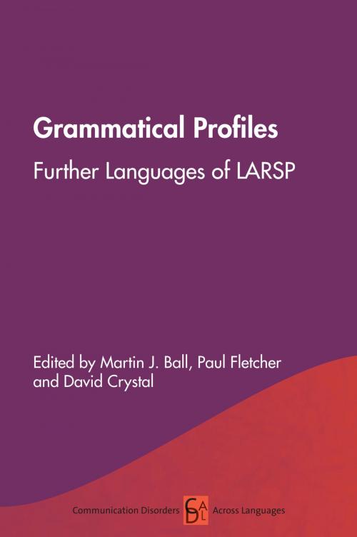 Cover of the book Grammatical Profiles by , Channel View Publications