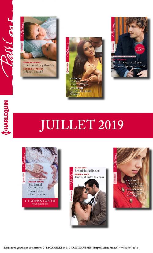 Cover of the book 12 romans Passions + 1 gratuit (n°803 à 808 - Juillet 2019) by Collectif, Harlequin