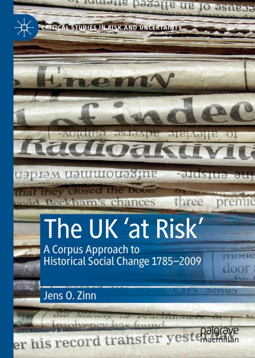 Cover of the book The UK ‘at Risk’ by Jens O. Zinn, Springer International Publishing