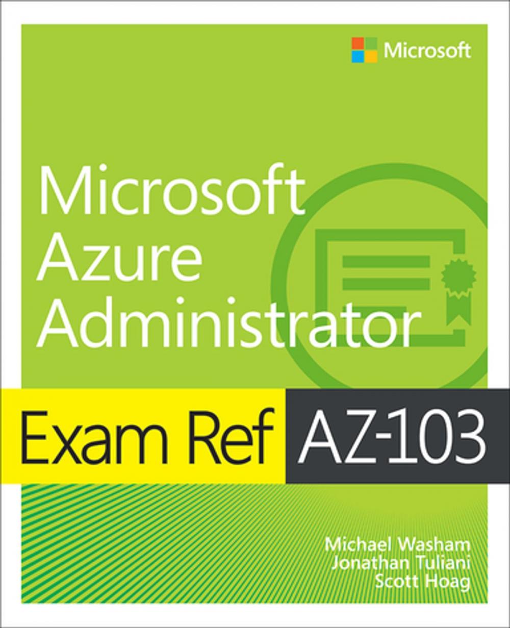 Big bigCover of Exam Ref AZ-103 Microsoft Azure Administrator