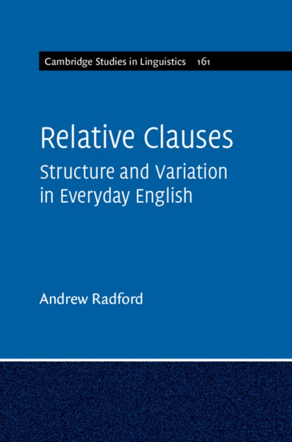 Big bigCover of Relative Clauses