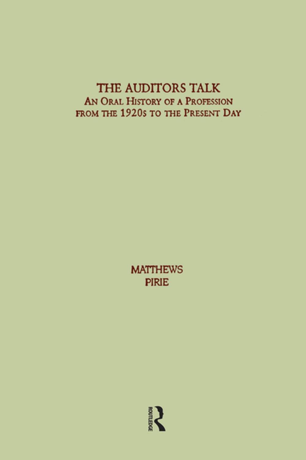 Big bigCover of Auditor's Talk